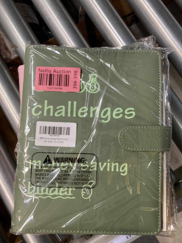 Photo 2 of ** PACK OF 3** 100 envelopes money saving challenge,A5 money saving budget binder,$5,050 savings challenges book w/envelopes,scratch off money saving challenge w/Numbers Pouches for women&Budgeting Planner Olive Green