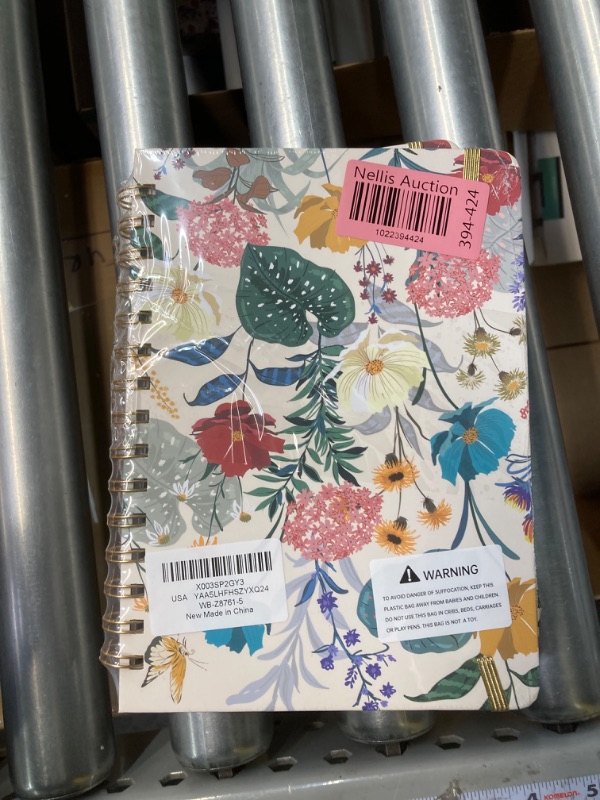 Photo 2 of  ** PACK OF 3** 2024 Planner - 2024 Planner Weekly and Monthly from Jan. 2024 - Dec. 2024, 6.4" x 8.5", Planner 2024 with 12 Monthly Tabs, Hardcover, Thick Paper, Elastic Closure, Back Pocket, Perfect Organizer