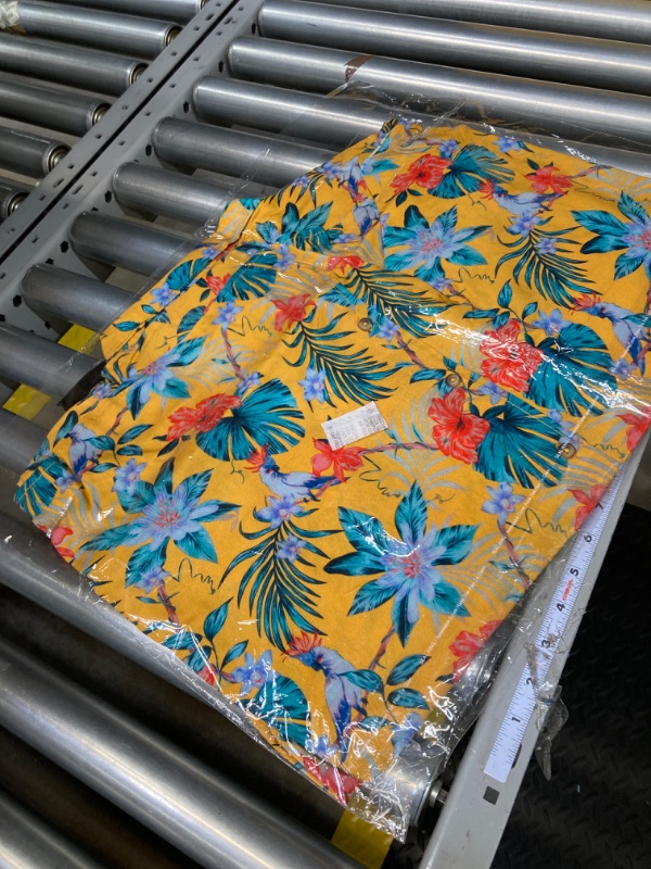 Photo 3 of Men's Hawaiian Shirts Short Sleeve - Trendy & Fashionable Tropical Floral Printed Viscose Hawaiian Soft & Breathable