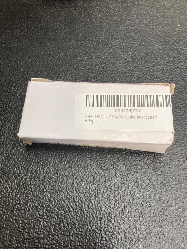 Photo 1 of 12V Class 2 60W No-Load Electronic Transformer for LED Bulbs, Incandescent, Halogen