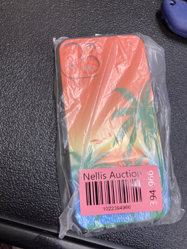 Photo 1 of Compatible for iPhone15 Case, Tropical Palms Sunset Case for Women Men,Soft TPU Shockproof Full Body Protection Case for iPhone 15 6.1 in