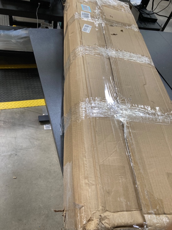 Photo 1 of Bar Table Cabinet with Power Outlet, LED Home Mini Bar Cabinet for Liquor, Metal Wine Bar Stand with 4-Tier Storage, Easy to Assemble, Grey