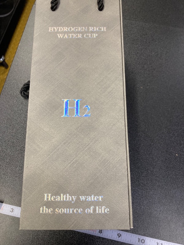 Photo 2 of ***DOES NOT COME WITH CHARGING BLOCK, ONLY CABLE*** Hydrogen Water Bottle Generator with SPE PEM Technology Water Ionizer, Hydrogen Water Machine Improve Water in 3 Minutes 2024 for Home, Office, Travel, Daily Drinking