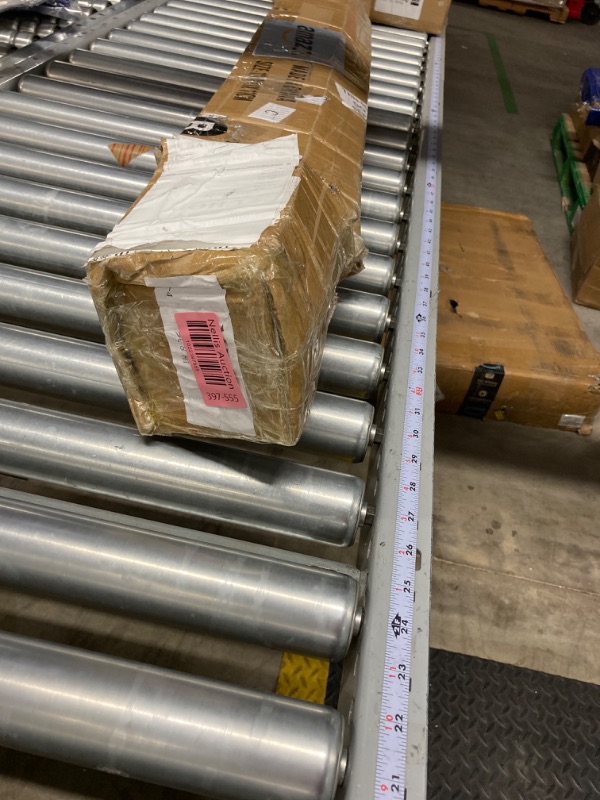 Photo 1 of Blulu Concrete Turnbuckle Form Aligner 35" - 38.5" Adjustable Length with 5" x 3" Bent Plate Adjustable Wall Brace Concrete Form Tube for Concrete Formwork Construction Engineering Tools (2 Pcs)