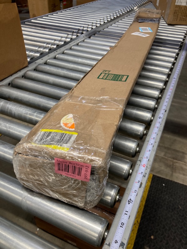 Photo 1 of Metty Metal Handrails for Outdoor Steps-Fits 1 to 4 Steps - Durable and Simple Installation Hand Rail from Wrought Iron- 4 Feet Grab Bars for Stairs with Installation Kit, Stair Railing Indoor (Black) 4 Feet Black