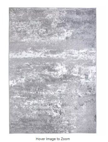 Photo 1 of World Rug Gallery
Moderns Shades Abstract Gray 5 ft. x 7 ft. Area Rug