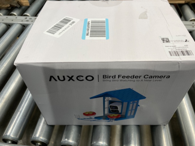 Photo 2 of AUXCO Bird Feeder Camera, 4K High Resolution Smart Bird Feeder with Camera for Bird Watching, Color Night Vision, AI Identify 11000+ Species, Auto Capture Notify, Solar Powered, Gift for Bird Lovers