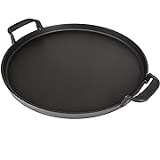 Photo 1 of 
Roll over image to zoom in







Hisencn 7421 Gourmet BBQ System Griddle for Weber 22 1/2 inch Charcoal Grill, Cast Iron 12" Griddle Pan for Weber Original Kettle Premium 22.5'' Smokers, Performer Premium Grill