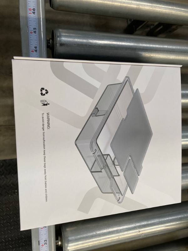 Photo 1 of 2-Pack Model 3 Console Organizer Tray for New Upgraded 2024 Tesla Model 3 Accessories, Semi-Transparent Designed for Model 3 Highland Center Console Organizer & Armrest Storage Box Tray 2024 Model 3
