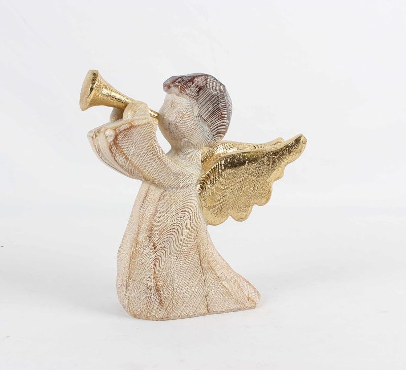 Photo 1 of 
GERRIT Music Boy Statue, Angel Boy Performance Art Statue, Modern Home Resin Sculpture Decoration, Creative Room Home Desktop Decoration (4.92"" L x...