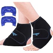 Photo 1 of NEWGO Ice Packs for Ankle Pain Relief, 2 Pack Ankle Ice Wraps Flexi…