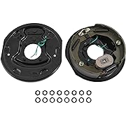 Photo 1 of 
JDMSPEED Pair of 10" x 2-1/4" Self Adjusted Electric Trailer Brake Assembly Left and Right 3500lb Axle Trailer Brake KitJDMSPEED Pair of 10" x 2-1/4" Self Adjusted Electric Trailer Brake Asse…