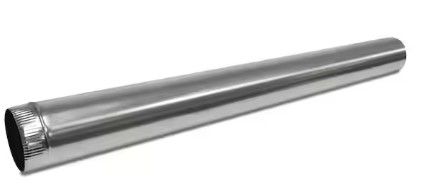 Photo 1 of Master Flow
4 in. x 5 ft. Round Metal Duct Pipe