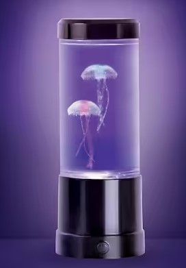 Photo 1 of 
9 in. Black Indoor Jellyfish Table Lamp with RGB LED