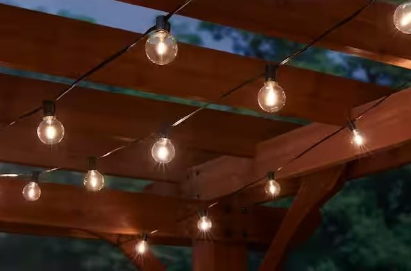 Photo 1 of 7 Light 25ft. Outdoor Plug-in LED Giant Globe String Light