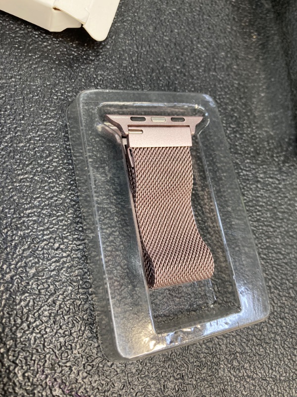 Photo 2 of Original Stainless Steel Milanese Loop Compatible with Apple Watch Band 38mm 40mm 41mm 42mm 44mm 45mm 49mm, Magnetic Clasp Replacement Band for iwatch Series Ultra/Ultra2, SE 9 8 7 6 5 4 3 2 1, Women
