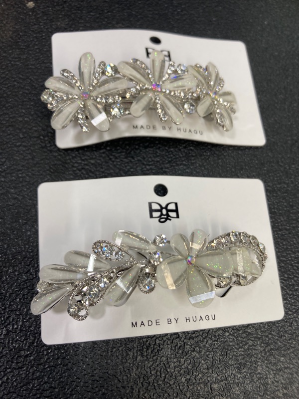 Photo 1 of 2pc Hair barrettes ( Flowers)