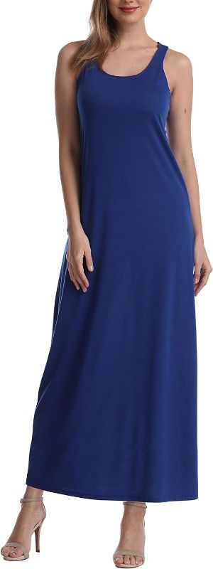 Photo 2 of 
SUMONA Women Long Tank Tops Ankle Length Maxi Dress Bodycon Sleeveless Racerback
Size:Small