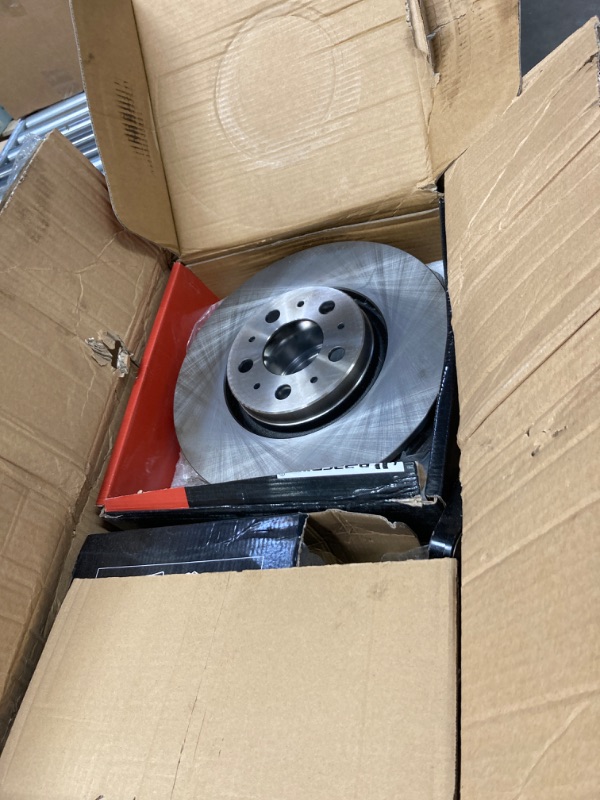 Photo 1 of A-Premium 12.43 inch (315.72mm) Front Vented Disc Brake Rotors + Ceramic Pads Kit Compatible with Select Volvo Models - XC90 2003-2014, Sport Utility ONLY, 6-PC Set