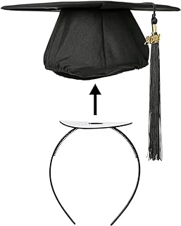 Photo 4 of ***5  pa***5  pack ***ck ***
2024 New Adjustable Graduation Cap Headband, Graduation Hat Holder,Secure Your Grad Cap and Your Hairstyle - Graduation Cap Headband Insert, Grad Cap Insert Black