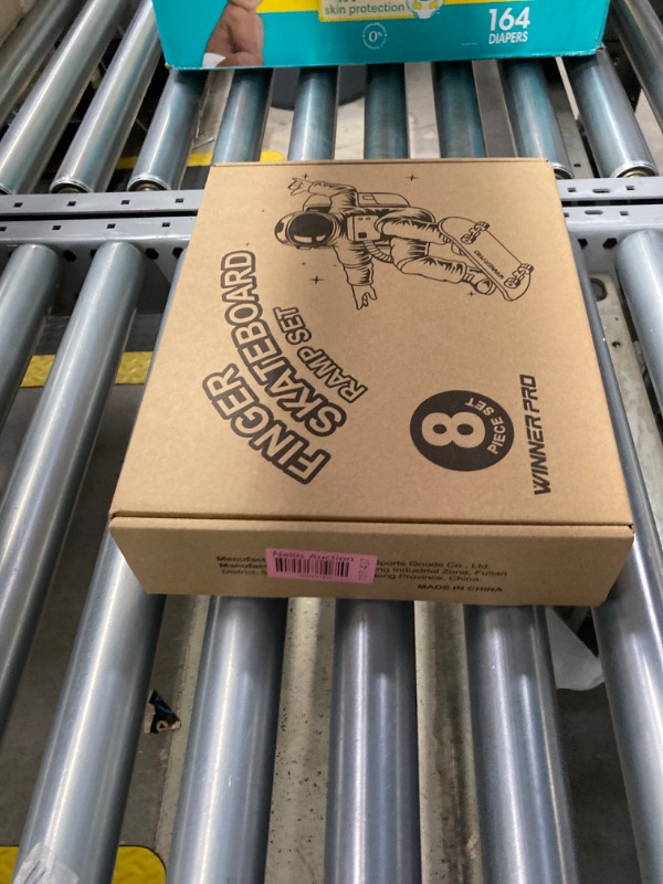 Photo 1 of WINNER PRO Finger Skateboard Ramp 23 PCS Set - Fingerboard Skate Park Kit, Mini Finger Toy Set with Fingerboards Bike Scooters Mini Short Finger Skateboard Ramp Decks for Kids Christmas Birthday Gift A - 2023NEST 20 PCS