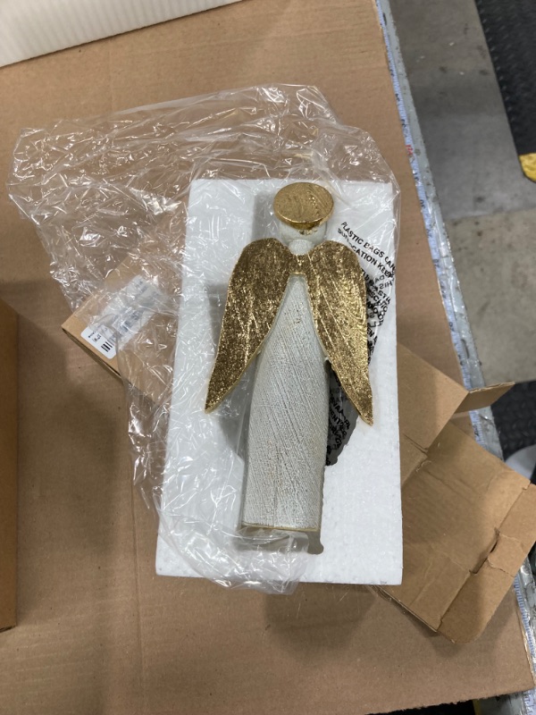 Photo 1 of  Angel Statue for Sympathy Gift, Hand-Painted Angel Figures and Statues to Show Love,Bereavement,Christmas Angels Figurines,Guardian Angel Collectible Figuriner