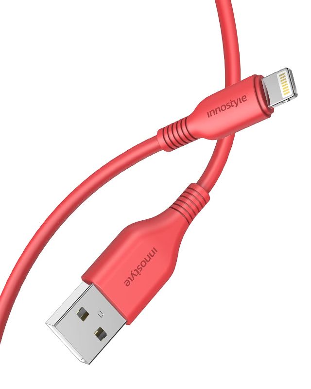 Photo 1 of USB A to Lightning Cable [MFi Certified], 4.9FT Fast Charging Cable for iPhone 14 13 12 11 Pro Max MiniX XS XR iPad Airpods, High Speed Data Sync Transfer Cord (Red)
