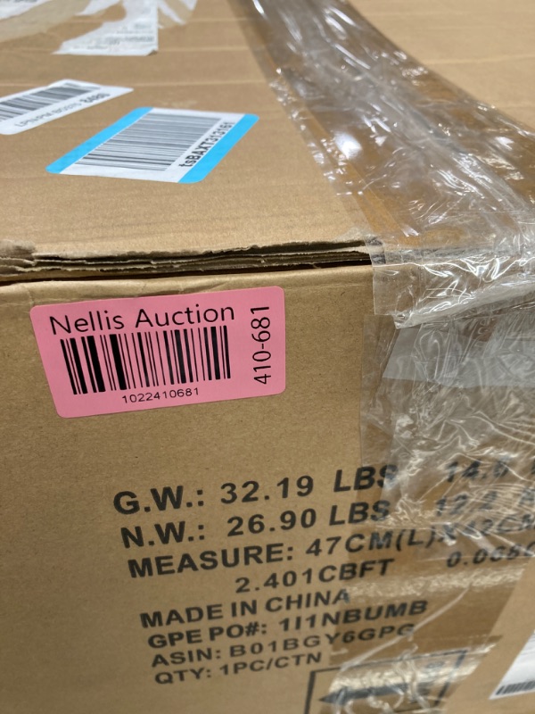 Photo 1 of Amazon Basics Steel Security Safe with Programmable Electronic Keypad - Secure Cash, Jewelry, ID Documents, 1.2 Cubic Feet, Black, 16.93"W x 14.57"D x 10.63
