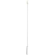 Photo 1 of 17 Inches Long White Fiberglass Blind Tilt Wand with Iron Hook 2 psc