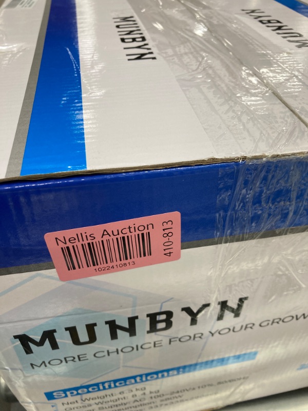 Photo 1 of MUNBYN IMC01 Mixed Denomination Money Counter Machine, Value Counting, Serial Number, Multi-Currency Cash Counter, 2CIS/UV/IR/MG/MT Counterfeit Detection Bill Counter, 2 Years Warranty (Silver)