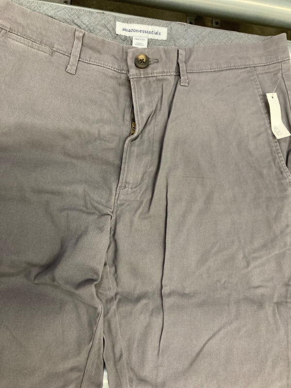 Photo 3 of Amazon Essentials Men's Slim-Fit Casual Stretch Chino Pant SIZE 32