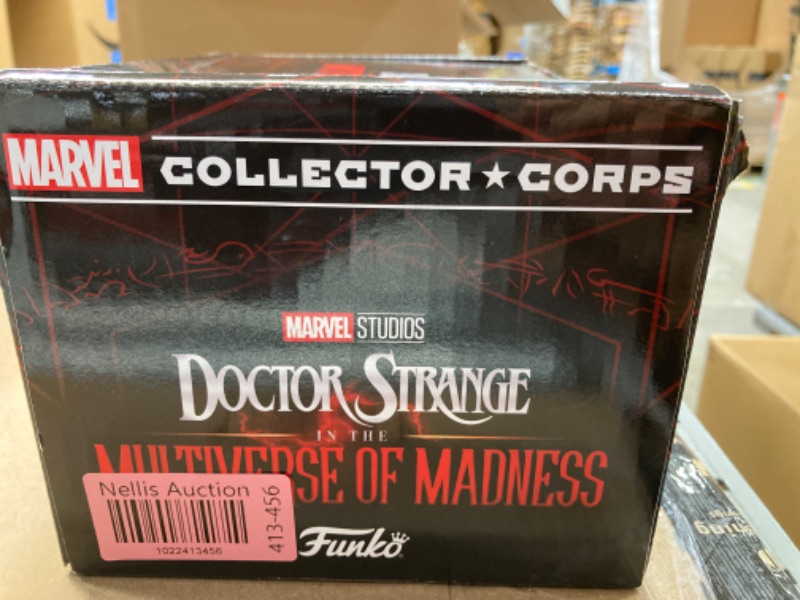 Photo 7 of ***BOX DAMAGED***Funko Marvel Collector Corps Subscription Box, Doctor Strange and The Multiverse of Madness Theme, 3XL