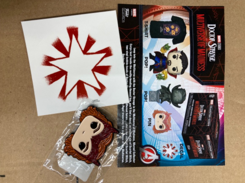 Photo 3 of ***BOX DAMAGED***Funko Marvel Collector Corps Subscription Box, Doctor Strange and The Multiverse of Madness Theme, 3XL