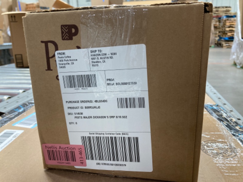 Photo 3 of ***EXP 06/11/2024*** Peet's Coffee, Dark Roast Ground Coffee - Major Dickason's Blend 63 Ounces 10.5 Ounce (Pack of 6)
