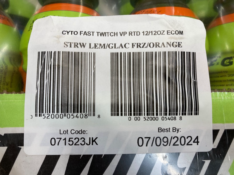 Photo 1 of ***EXP 07/09/2024*** Fast Twitch Variety Pack Energy Drink, 12 Fl Oz Bottles, 12 Pack