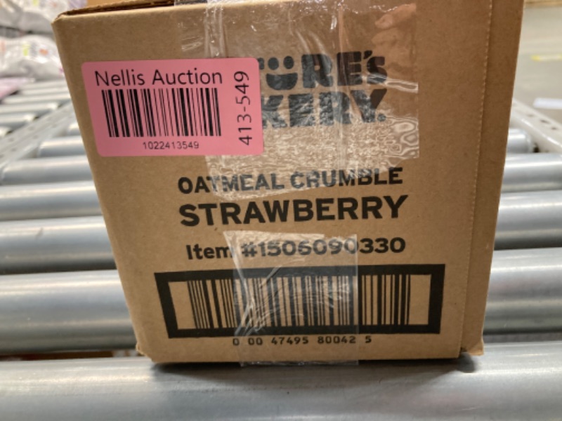 Photo 3 of ***EXP10/28/2024*** Nature S Bakery Strawberry Oatmeal Crumble Bars 6-6 Count Boxes of 2 Oz Snack Bars (36 Bars) Vegan Non-GMO Plant-Based