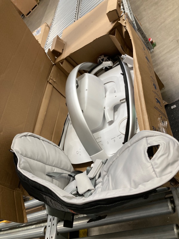 Photo 2 of ***PACKAGING DOES NOT MATCH ITEM*** 4moms MamaRoo Multi-Motion Baby Swing, Bluetooth Enabled with 5 Unique Motions, Grey