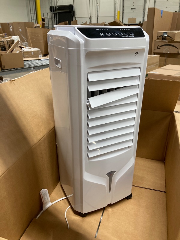 Photo 2 of ***(NO REMOTE INCLUDED)***
Swamp Cooler,30 Inch Evaporative Air Cooler with Remote Control,90° Wide-Swing,12H Timer,4.2-Gal Water Tank,3 Modes,3 Speeds,Portable Air Cooler for Room,Office,Kitchen