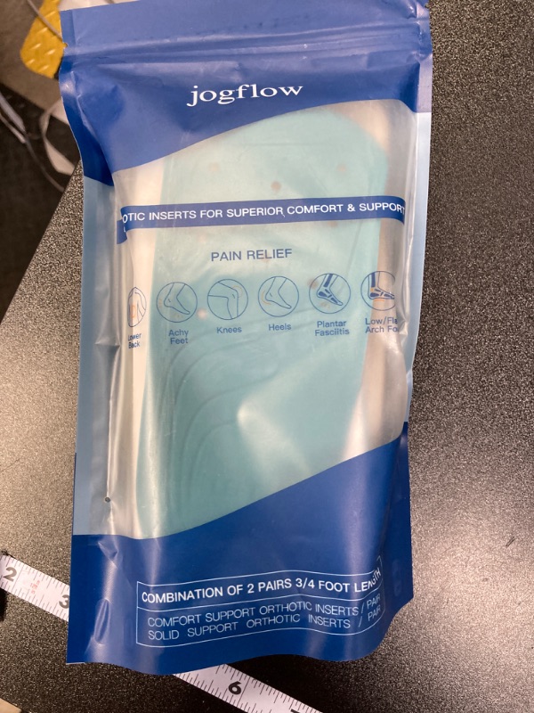 Photo 2 of 3/4 Arch Support Insoles for Women/Men, Two Paris of Shoe Inserts, Plantar Fasciitis Insoles for Foot Pain/Heel Pain/Flat Feet, Arch Support for Boots/Flats/Work Shoe Inserts SUPPORTMAX?2 Pairs? Men 6-6.5 / Women 7-7.5