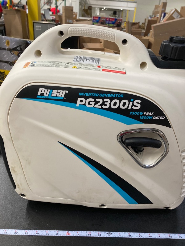 Photo 1 of Pulsar 2300-Watt Super Quiet Gasoline Powered Inverter Generator with USB


