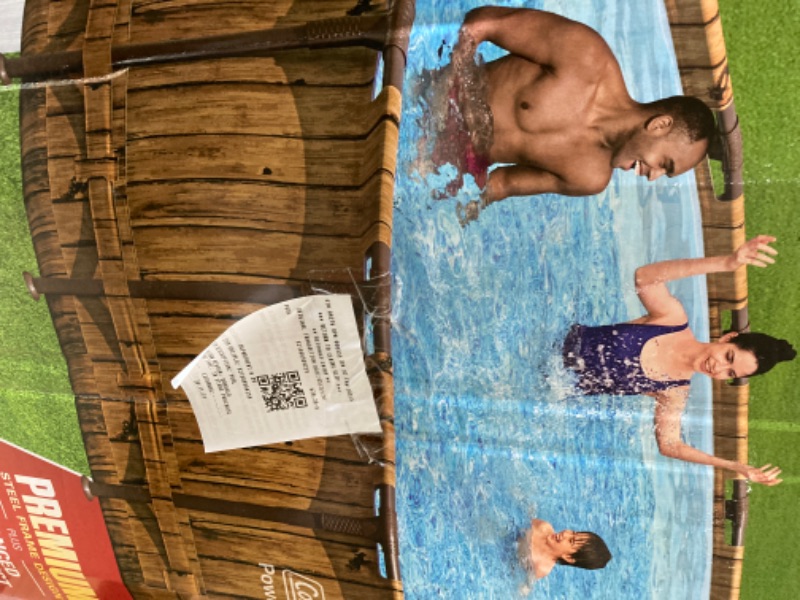 Photo 1 of Coleman Power Steel 22' x 52" Round Metal Frame Above Ground Pool Set
