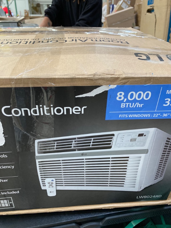 Photo 3 of ***(TOP RAIL MISSING)***
Midea 8,000 BTU Smart Inverter U-Shaped Window Air Conditioner, Save 35% Energy, Quiet, 350 Sq. ft., MAW08V1QWT
(4.3)
4.3 stars out of 531 reviews
531 reviews