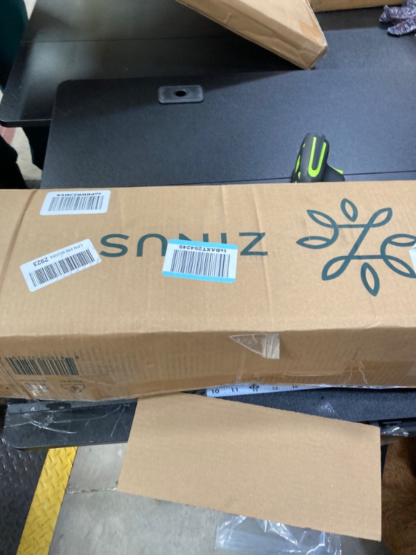 Photo 1 of ZINUS 5 Inch Metal Smart Box Spring with Quick Assembly / Mattress Foundation / Strong Metal Frame / Easy Assembly, Queen Queen Quick Assembly Smart Box Spring