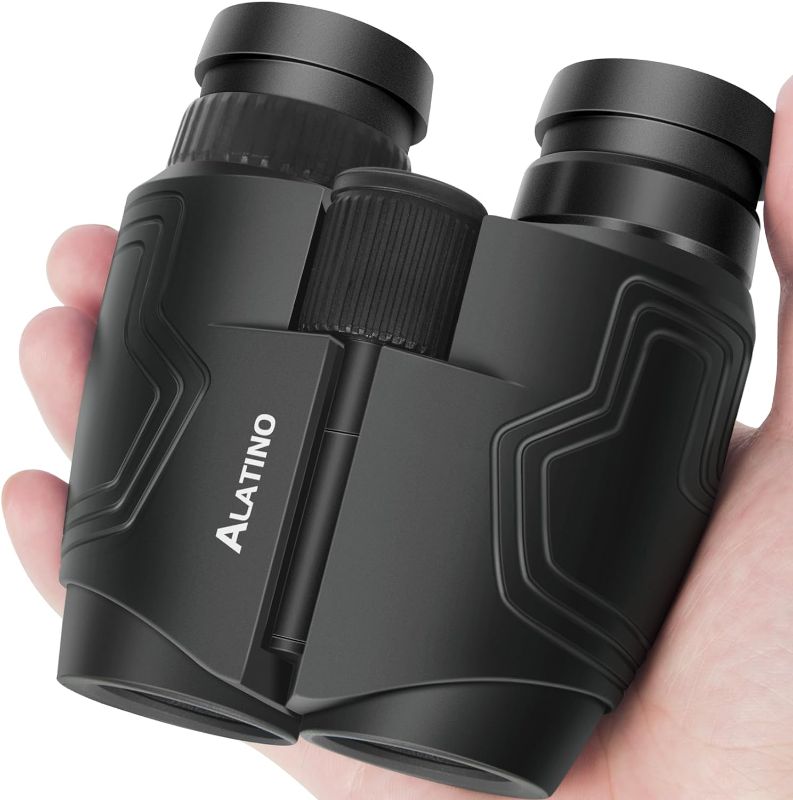 Photo 1 of 12x25 Compact Binoculars for Adults Kids, Small Binoculars for Cruise, Bird Watching, Travel, Theatre and Concerts