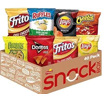 Photo 1 of ***OPENED FOR INSPECTION, ONE BAG WAS OPENED AND REMOVED*** Frito Lay Party Mix Variety Pack, (Pack of 40)
