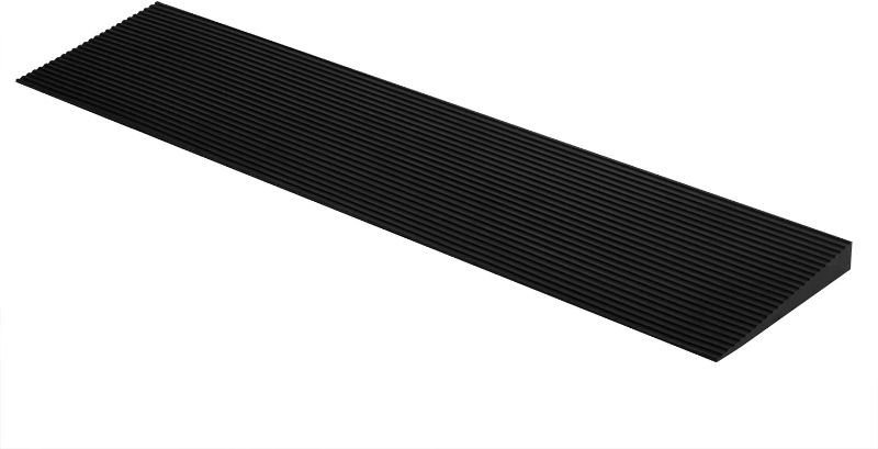 Photo 1 of 4'' Rise Solid METAL Wheelchair Ramp,Threshold Ramp SILVER 
