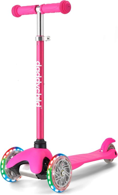 Photo 1 of 3 Wheel Scooters for Kids, Kick Scooter for Toddlers 3-6 Years Old, Boys and Girls Scooter with Light Up Wheels, Mini Scooter for Children