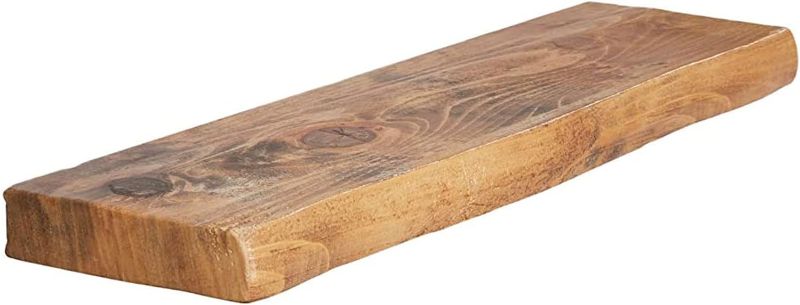 Photo 1 of Live Edge Floating Wall Shelf (24" Shelf)