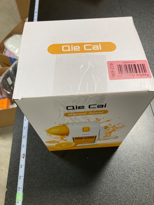 Photo 1 of Professional Orange Juicer Machines, Manual Orange Juice Squeezer Maker, Portable Citrus Press Juicer Handheld With Strainer & Juice Container Easy To Clean