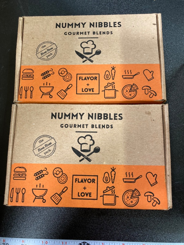 Photo 2 of **2 Pack** Nummy Nibbles Gourmet Spice Pack Gift Sets (Nom Nom Pouch Pack)